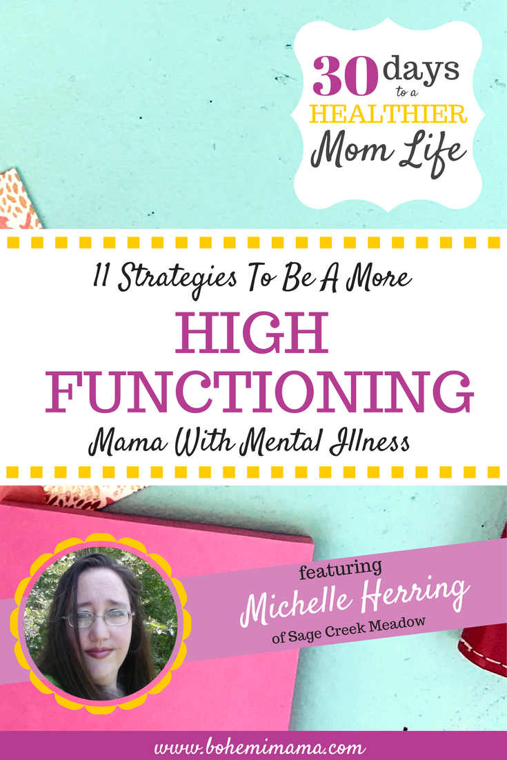 Mental Illness doesn't have to disable you from enjoying every moment of your mom life. Learn how to gain control over your mental health and be the best mom you can be.